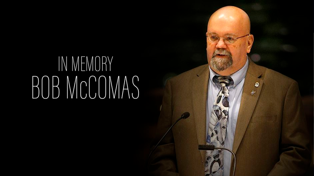 Bob McComas, former Sports Information Director at Slippery Rock, Passes Away
